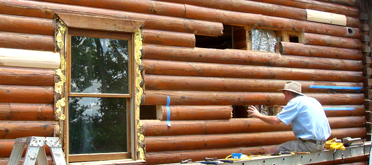 Log Home Repair Augusta, Georgia